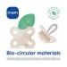 MAM Original Start NANO Pacifiers Set of 2 | Size 0-2 Months | Natural Rubber Teat | Organic Round | Pink | Ideal for Newborns - Buy Online on GoSupps.com