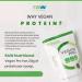 Raw Nutritional Vegan Pro Organic Plant Based Protein Powder | No Artificial Sweeteners | Non-GMO | Gluten-free | 20g Pea Protein Per Serving | 1LB (Very Berry) Very Berry 454.00 g (Pack of 1) - Buy Online on GoSupps.com