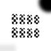 Buy Square Press on Nails - Medium Length Black & White Checkerboard Design - Full Cover Glossy False Nails for Women & Girls - Stick on Manicure Decorations Style-10 - Buy Online on GoSupps.com