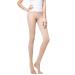 DJHBuy Compression Support Leggings (34-46mmHg) Socks Medical Pantyhose Tight Stockings for Women Varicose Veins Opaque Therapeutic Firm Graduated Hose Pants M Skin Colour(open Toe)