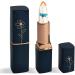 LZPCarra Dark Blue Tube Transparent Dried Flower Lipstick Gold Leaf Jelly Colour Changing Moisturising Lip Balm Moisturising Lip Care (F One Size) 1 count (Pack of 1) F - Buy Online on GoSupps.com