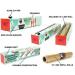 ChicWrap Cook's Tools Plastic Wrap Dispenser | Refillable with Slide Cutter | 250' Professional BPA-Free Wrap Included - Buy Online on GoSupps.com
