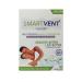 SMART VENT 40 Drug and Latex Free Nasal Strips That Instantly Relieve Nasal Congestion Breathe Better Live Better. Includes 2 Practical Cases.
