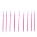 MAGICLULU 100pcs Micro Applicator Brush Cotton Swabs Cotton Pads Cotton Buds Cotton Swaps Wooden Stick Cotton Stick Eyelash Applicator Brush Ear Swab Last Swab Extend Pink Bagged