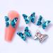 3D Nail Art Rhinestone Crystal AB Butterfly Charms Sparkle Nail Decoration Jewerlry Hand Craft DIY Accessories (MJ15) - Buy Online on GoSupps.com