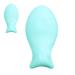 Bexdug Foundation Powder Puff Reusable Blender Puff Pad for Face - Fish-Shaped Foundation Puff Pad Cosmetic Foundation Blender Puff for Pressed Powder Small fish puff (blue)