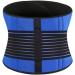 Extra Size S-6XL Double Train Lumbar Support - Breathable Posture Correction Tape for Back Pain Relief | Blue Spine Decompression - Buy Online on GoSupps.com
