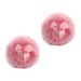 WOONEKY WOONEKY 2pcs Makeup Puffs Fluffy Puffs Puff Blender Powder Blender Makeup Sponges Air Corners Makeup Sponges Baby Grinder Fluffy Plush