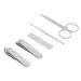 Fyearfly Nail Clipper Set Stainless Steel Nail Clipper Set 5-Piece Manicure Kit for Finger and Toenail Care High ness Wide Application - Buy Online on GoSupps.com