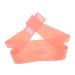 FRCOLOR Silicone Beauty Double Chin Tape Face Tape Lift V Line Face Belt Broom Stick Witch Sign Cotton Zip Pouch Pink Strap Silica Gel Small Powder Thin Face