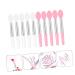 Didiseaon 30 Pcs Silicone Lip Brush Set - Portable Lip Gloss & Lipstick Applicators for Flawless Makeup - Essential Cosmetics Accessories - Buy Online on GoSupps.com