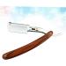 Angoily Manual Razor for Men - Portable Straight Blade Shaving Apparatus | Safe Old-Fashioned Metal & Wooden Design | International Shipping Available - Buy Online on GoSupps.com