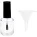 Empty Nail Polish Bottles with Dupont Brushes - 6 Series Set - Clear Glass Funnel & Mixing Balls - DIY Nail Polish Kit - Buy Online on GoSupps.com