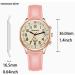 Hearkent Talking Watch for Blind Seniors | Loud Voice Visual Impairment Aid | German Language Pink - Perfect Gift for Women - Buy Online on GoSupps.com