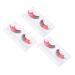 minkissy 3pairs Halloween False Eyelashes Halloween Fake Eyelashes Halloween Makeup Eyelashes Party Eyelashes False Eyelashes Magnetic Women Eyelashes Imported Fiber Miss Soft Extend