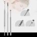 Stainless Steel Ear Cleaner Set - 8pcs for Earwax Removal and Individual Health Care - Buy Online on GoSupps.com