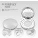 SHERCHPRY 2pcs Powder Box Cosmetics Plastic Powder Case Loose Powder Cases 3g Good Looking 1 count (Pack of 1) - Buy Online on GoSupps.com