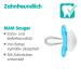 MAM Skin Soft Silicone Pacifier Set - I Love Mummy & Daddy - 0-6 Months Girl - 4 Pack with 2 Sterilized Transport Boxes - Buy Online on GoSupps.com
