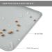 Reopet Silicone Feed Mats for Pets - Waterproof Dog & Cat Space Mats with Elevated Edges - Barbell Mats 87 x 57 cm (1-Pack) - International Shipping Available - Buy Online on GoSupps.com