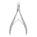 Stainless Steel Cuticle Nippers for Dead Skin Removal Easily Cutting Head Protection with Protective Cover