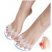 Toe Separators & Straighteners for Relaxing Toes - Relief from Bunions, Plantar Fasciitis & More - Spa & Pedicure for Men & Women (4 Pairs) - Buy Online on GoSupps.com