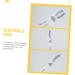 Angoily 10pcs Eyelash Measuring Ruler Lash Supplies Eye Lash Extension Starters Kit Lash Ruler Curly Mascara - Buy Online on GoSupps.com
