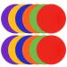 TuXHui Spot Markers 9 Inch 10 Inch Set of 12 Non Slip Rubber Agility Markers Flat Field Cones Floor Dots for Soccer Basketball Sports Speed Agility Training and Drills