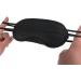 5 PCS Adjustable Blindfold Eye Cover Sleep Mask Perfect for Team Building Parties & Games - Black - Buy Online on GoSupps.com