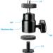 SLOW DOLPHIN Camera Hot Shoe Mount 1/4 with Screw Adapter - Compatible with Cameras, Camcorders, Smartphones, Microphones, Gopro, LED Lights, Video Monitors, Tripods, and Monopods - Buy Online on GoSupps.com