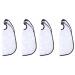 Healifty 4 pcs Adjustable Hair Washing Apron Hair Funnel Hair Wash Hair Treatment Hair Beauty Tool for Hair Use (White) 57x25x1cm White
