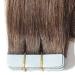 Tape Extensions Ombr - Real Hair 50cm Tape In Hair Extensions | Color #1B/Red | 20 Jogs 2.5g per Tress - Shop Now! - Buy Online on GoSupps.com