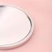 MILESI Cherry Blossom Mini Round Makeup Mirror with Leather Holster - Peach Red Gift for Women - Buy Online on GoSupps.com