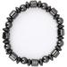 Magnetic Therapy Bracelets for Weight Loss | Health Care Magnetic Bands for Men & Women - Stylish Black Stone Gift - Buy Online on GoSupps.com