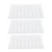 144 Strips Self Adhesive Lash Strips No Glue Reusable Non Allergy Strong Hold Lash Adhesive Tape for Wearing Fake Eyelashes Black Easy Removal Process Instant Applicatio (6mm)