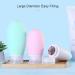 Leakage-Proof 100ml Travel Bottles Set - 4 Silicone Toiletry Containers in Pink & Gray | Perfect for Travel & Carry-On - Buy Online on GoSupps.com