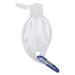 Travel Empty Squeeze Bottle with Keychain 50ml Transparent Plastic Flip Cap Containers with Flip Cap for Hand Conditioner Body Wash Liquid for Outdoor School Work Travel (Type 3)