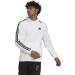 adidas Men's Essentials Fleece 3-Stripes Hoodie X-Large - White/Black - Buy Online on GoSupps.com