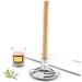 Buy Beavorty 4 Sets Moxa-Square Stainless Steel Stick Holder - Practical Incense Rack for Moxa & Frankincense Sticks - International Shipping Available - Buy Online on GoSupps.com