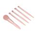 Travel Makeup Brushes Set - 5Pcs Professional Portable Cosmetic Brushes with Mirror for Beginners & Professionals - Buy Online on GoSupps.com