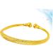 Zerodeko 3 Pcs Eternity Bracelet Open Adjustable Bracelet Friendship Bracelet Fashion Bangle Baby Gifts Golden Stackable Bangle Bangles Bracelets Bracelet Simple Boutique Jewelry Ladies - Buy Online on GoSupps.com