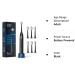 Operan Electric Toothbrush for Adults and Kids - High Power Sonic Rechargeable Toothbrush with Smart Timer, 5 Modes, 6 Brush Heads - 40,000 VPM Motor - 6 Hours Fast Charge - 100 Days Battery Life - Black - Buy Online on GoSupps.com
