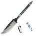 Blank Blade for the Knifemaking |VG10 Damascus San Mai Full Tang |Stainless Steel Guard & Pommel Accessories Attached |Diy Blank Blade for Custom Knife |Blade for Outdoor & Camping Blank Blade + Accessories