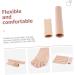 Healifty Silicone Gel Toe Tubes - 2pcs | Toe Finger Protector & High Heel Protectors | Small Toe Covers for Toe Care - Buy Online on GoSupps.com