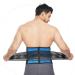 Double Pull Waist Support Trainer Men Women Posture Corrector Low Back Brace Plus Size Lumbar Decompression Belt Abdomen Slimming Bands S-6XL (Color : Blue Size : 3X-Large) 3X-Large Blue