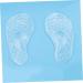 FRCOLOR High Heel Insoles - 2 Pairs Silicone Half Shoe Pads for Metatarsalgia | Comfortable Foot Care Inserts - Buy Online on GoSupps.com