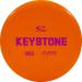 Latitude 64 Zero Medium Keystone | Disc Golf Putter | Frisbee Golf Putt and Approach Disc | 170g Plus | Beginner Friendly Disc Golf Putter | Stamp Color Will Vary (Orange)