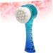 Ipetboom Facial Cleaner Face Scrub Brush Silicone Facial Cleansing Brush Silicone Cleaning Brush Hand Scrubber Body Cleansers Skincare Tool Face Wash Brush Face Cleaner 3d Apron Gradient 13x4.5cm Blue - Buy Online on GoSupps.com