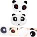 JECOMPRIS 2ST Warm Panda Mask | Disposable Protective Neck Cuff for Girls | Windproof Cotton Cover for Autumn | Cute White Personality Design - Buy Online on GoSupps.com