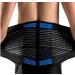 FitMad Neoprene Double Pull Lumbar Support Belt - XL 36-40, Back Pain Relief - Buy Online on GoSupps.com