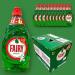 Fairy Original Washing Up Liquid Green with LiftAction | Dishes Grease Cleaner | 320ML | (Pack of 10) - Buy Online on GoSupps.com